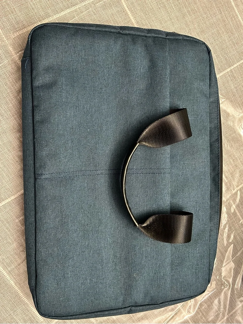 Navy Blue Laptop/Mac Book Carrying Case